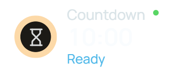 Countdown widget in NiveDock